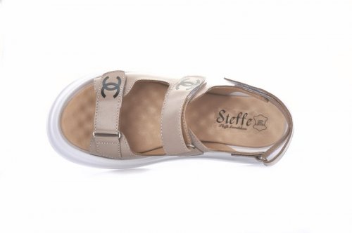Босоніжки жіночі Steffe 8725 (літні, капучино, шкіра)
