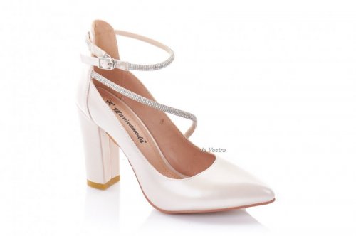 Туфлі жіночі Marinamoda 8465 (весна-літо-осінь, бежевий, еко-шкіра)