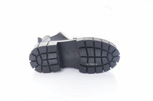 Черевики жіночі Staturi 8350 (зимові, чорний, шкіра)