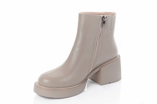 Черевики жіночі Steffe 9217 (весняно-осінні, капучино, шкіра)