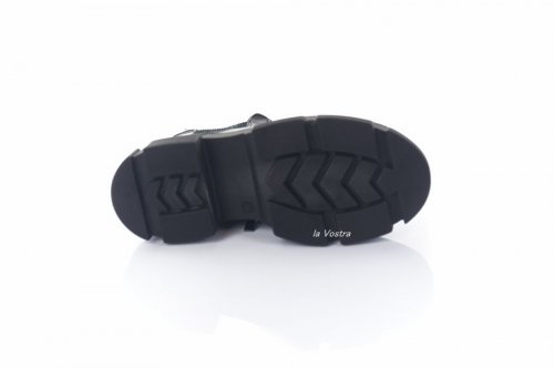 Черевики жіночі M.KRaFVT 8305 (зимові, чорний, шкіра)