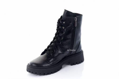 Черевики жіночі Ladi 8269 (зимові, чорний, шкіра)
