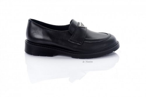 Туфли женские Stile-N 7680 (весна-лето-осень, черный, кожа)
