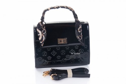 Сумка жіноча Gaiiantry 8377 (чорний, еко-лак)