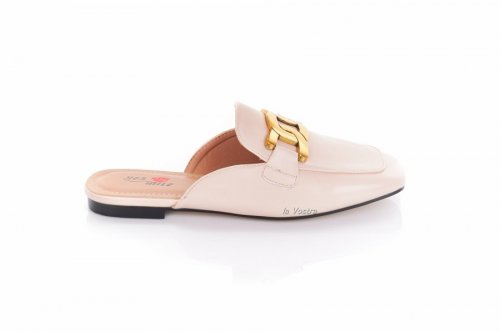 Мюлі жіночі Smail Swan 7936 (літо, бежевий, еко-шкіра)