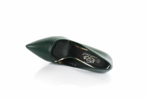 Туфлі жіночі Smail Swan 7767 (весна-літо-осінь, зелений, еко-шкіра)