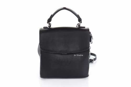 Сумка-рюкзак жіноча D & Bags 7829 (чорний, еко-шкіра)