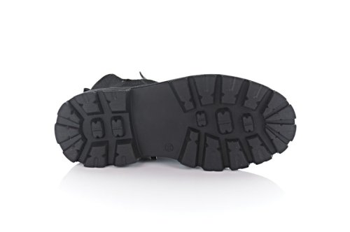 Черевики жіночі Solo 10608 (зимові, чорні, замшеві)