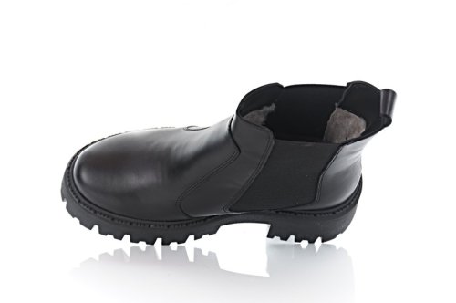 Черевики жіночі EDAN 10566 (зимові, чорні, шкіряні)