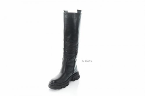 Чоботи жіночі Steffe 8428 (зимові, чорний, шкіра)