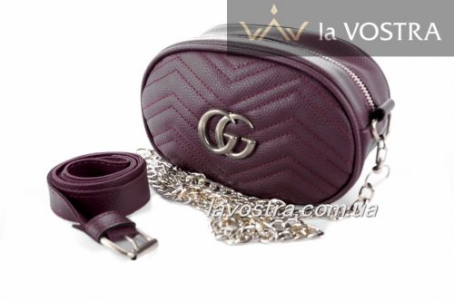 Сумка жіноча Miss moda 4137 (бордовий)