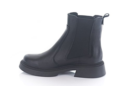 Черевики жіночі EDAN 10630 (зимові, чорні, шкіряні)