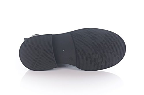 Черевики жіночі EDAN 10630 (зимові, чорні, шкіряні)