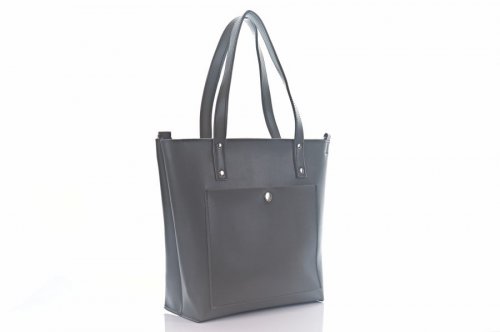 Сумка жіноча Miss moda 9361 (сірий, еко-шкіра)