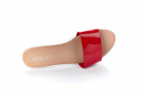 Шльопанці жіночі Bestelle 5083 (літо, червоний)