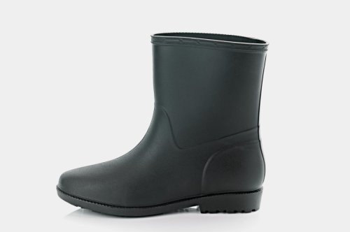Сапоги женские Seastar 10965 (весенне-осенние, черные, резиновые)