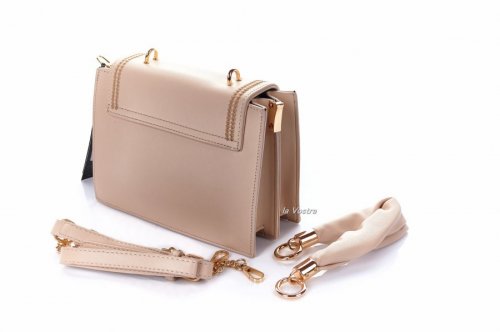 Сумка жіноча Flora & Co 7547 (бежевий, еко-шкіра)