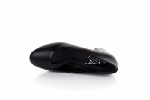 Туфлі жіночі Smail Swan 7797 (весна-літо-осінь, чорний, еко-замш)