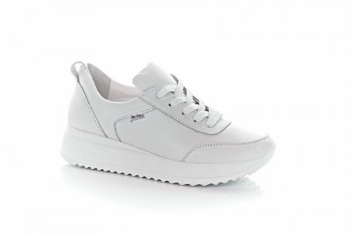 Кроссовки женские Staturi 8639 (весна-лето-осень, белый, кожа)