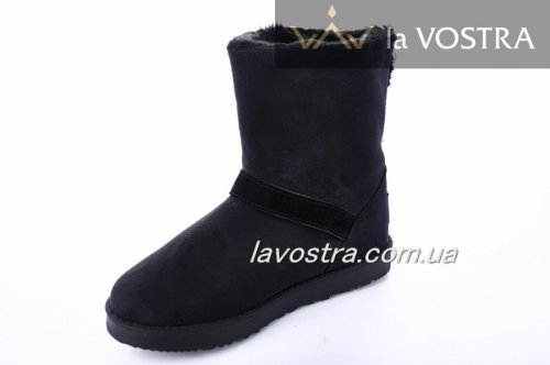 Уггі жіночі Kylie 3195 (зимові, чорний)