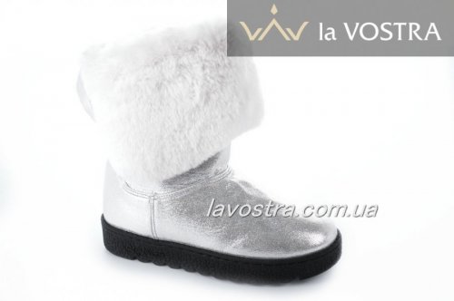 Угги женские Owya 3199 (зимние, серебро)