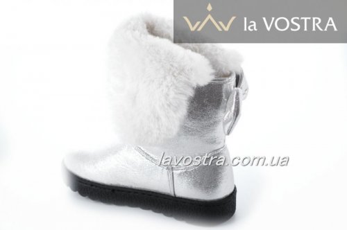 Угги женские Owya 3199 (зимние, серебро)