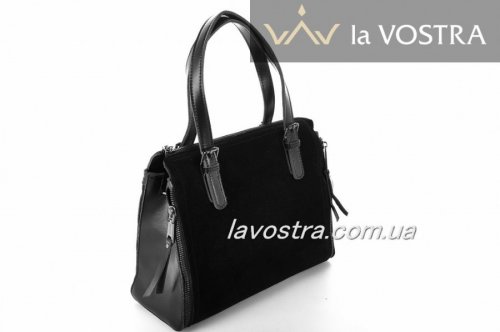 Сумка женская Miss moda 4040 (черный, кожа)