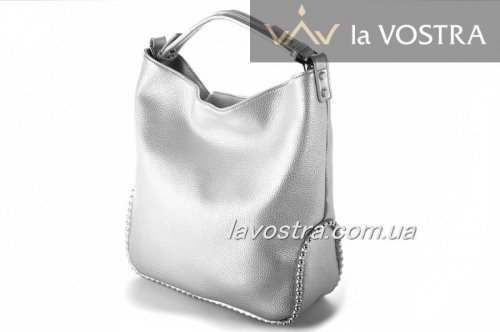 Сумка: жіноча Miss moda 4532 (срібло, еко-шкіра)