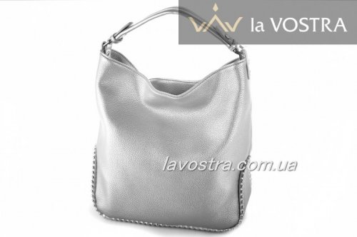 Сумка: жіноча Miss moda 4532 (срібло, еко-шкіра)