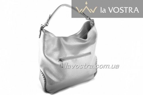 Сумка: жіноча Miss moda 4532 (срібло, еко-шкіра)