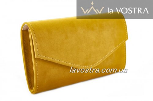 Клатч женский Miss moda 6542 (хаки, эко-замш)