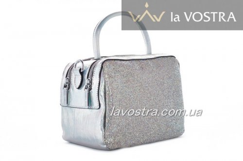 Сумка: жіноча Vito Torelli 6977 (срібло, еко-шкіра)