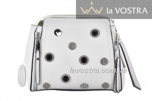 Сумка женская Lady-bags 6980 (белый, кожа)