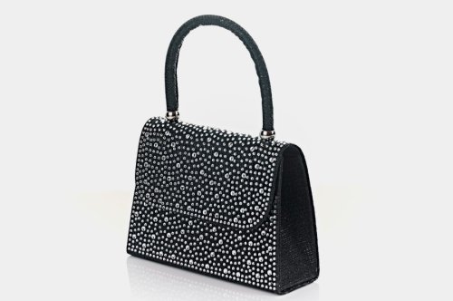 Сумка жіноча Flora&Co 11042 (чорна, текстильна)