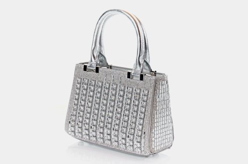 Сумка жіноча Flora&Co 11063 (срібна, еко-шкіряна)