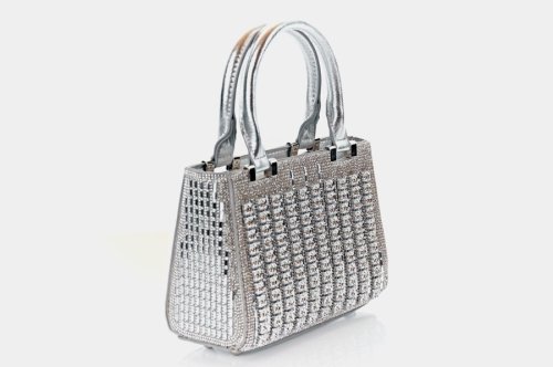 Сумка жіноча Flora&Co 11063 (срібна, еко-шкіряна)