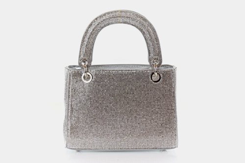 Сумка женская Flora&Co 11068 (серебряная, эко-кожевенная)