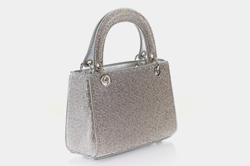 Сумка женская Flora&Co 11068 (серебряная, эко-кожевенная)