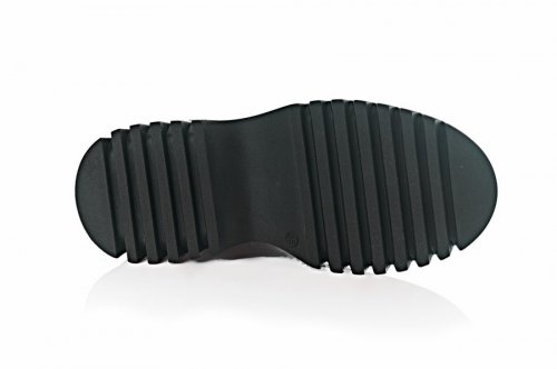 Черевики жіночі EDAN 9788 (зимові, чорні, шкіряні)