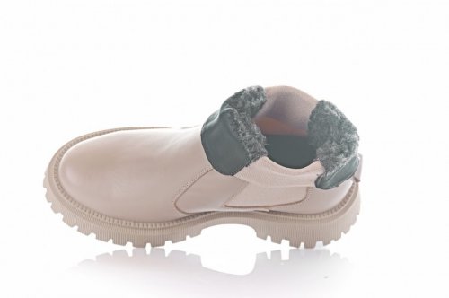 Черевики жіночі EDAN 9787 (зимові, капучино, шкіра)