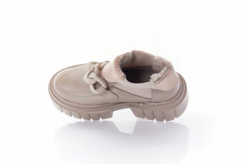 Черевики жіночі Steffe 8284 (зимові, капучино, шкіра)