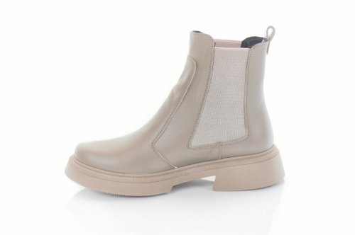 Черевики жіночі EDAN 9203 (весняно-осінні, капучино, шкіра)