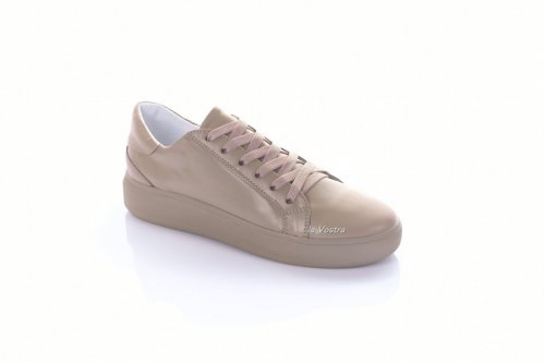 Кроссовки женские Maria Sonet 7290 (весенне-осенние, капучино, кожа)