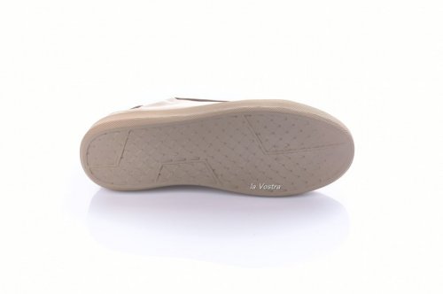 Кроссовки женские Maria Sonet 7290 (весенне-осенние, капучино, кожа)