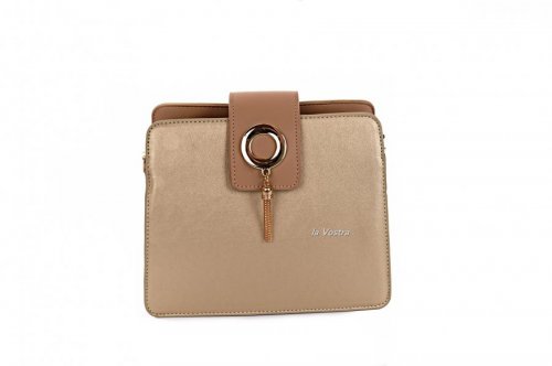 Сумка жіноча D & Bags 7840 (золото, еко-шкіра)