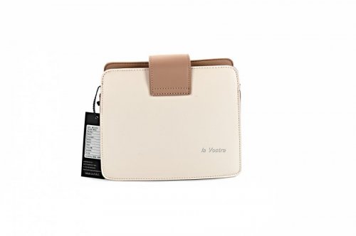 Сумка жіноча D & Bags 7822 (бежевий, еко-шкіра)
