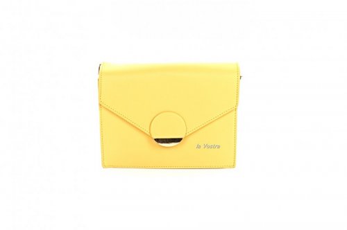 Сумка жіноча D & Bags 7823 (жовтий, еко-шкіра)