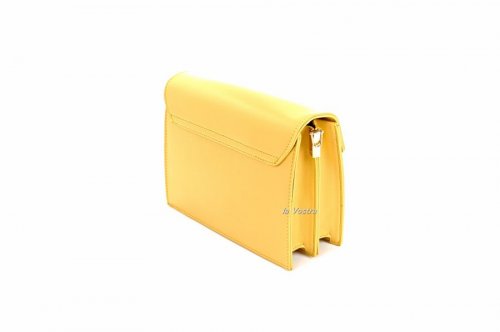 Сумка жіноча D & Bags 7823 (жовтий, еко-шкіра)