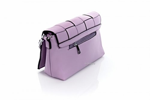 Сумка жіноча D & Bags 7820 (бузковий, еко-шкіра)