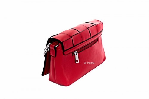Сумка жіноча D & Bags 7819 (червоний, еко-шкіра)